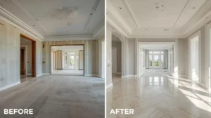 construction services before after