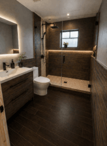after the fact bathroom walls