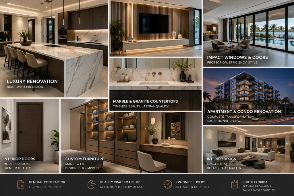 full home and apartment remodeling