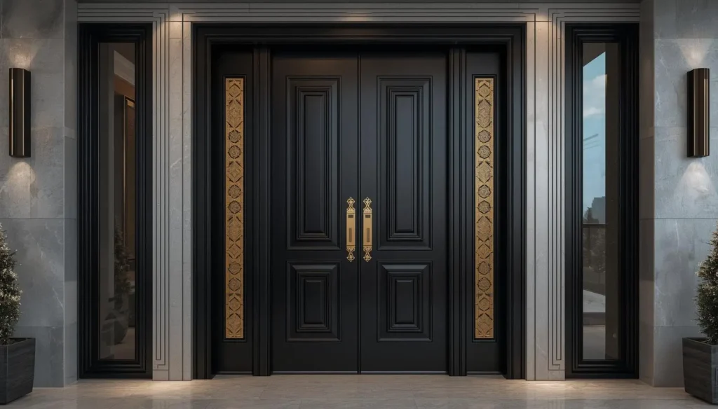 luxury exterior door premium materials sophisticat