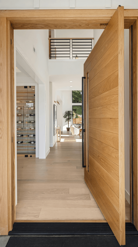 pivot impact door