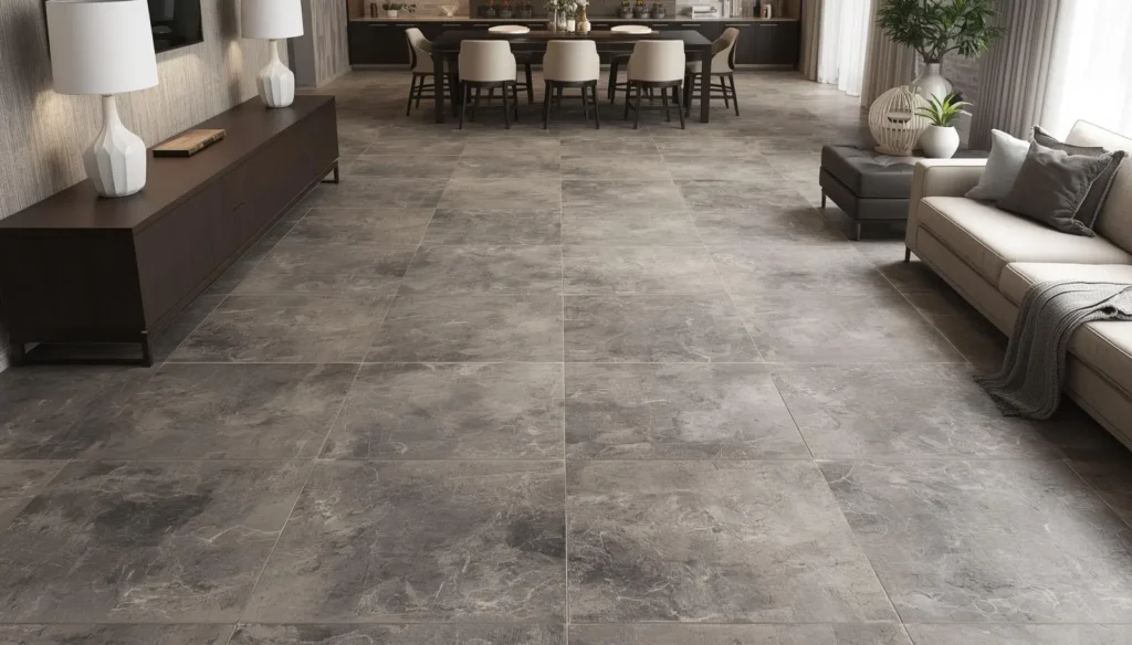 porcelain flooring