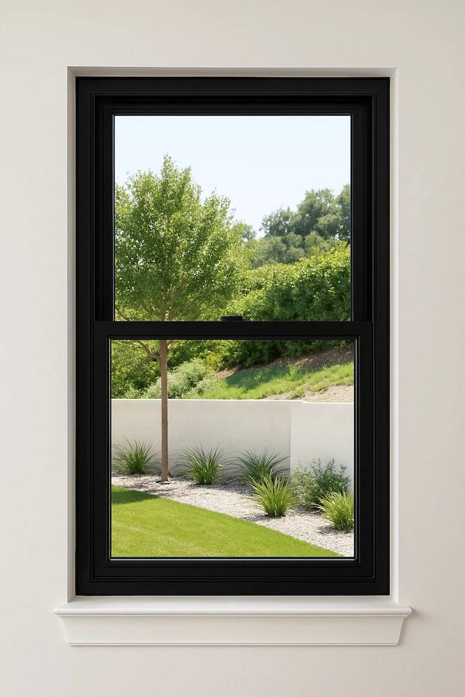 Single hung impact windows are a more traditional and widely used option. They feature a fixed top sash and a bottom sash that slides vertically.