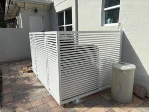 aluminum pergola and fence boca raton