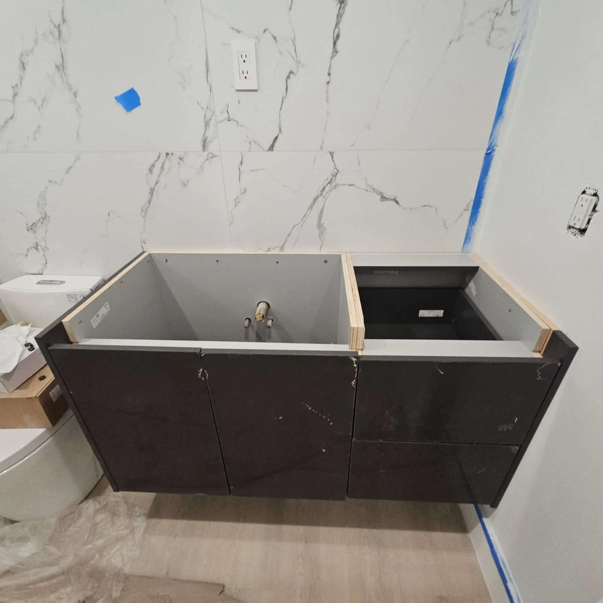 guest bathroom renovation