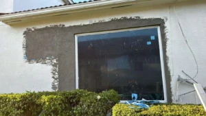 impact window fixed on kitchen delray beach