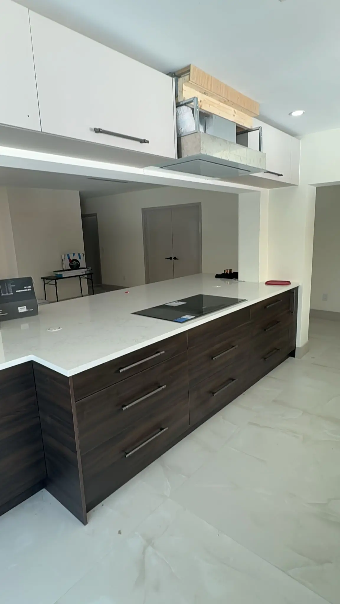kitchen remoling ceiling hood