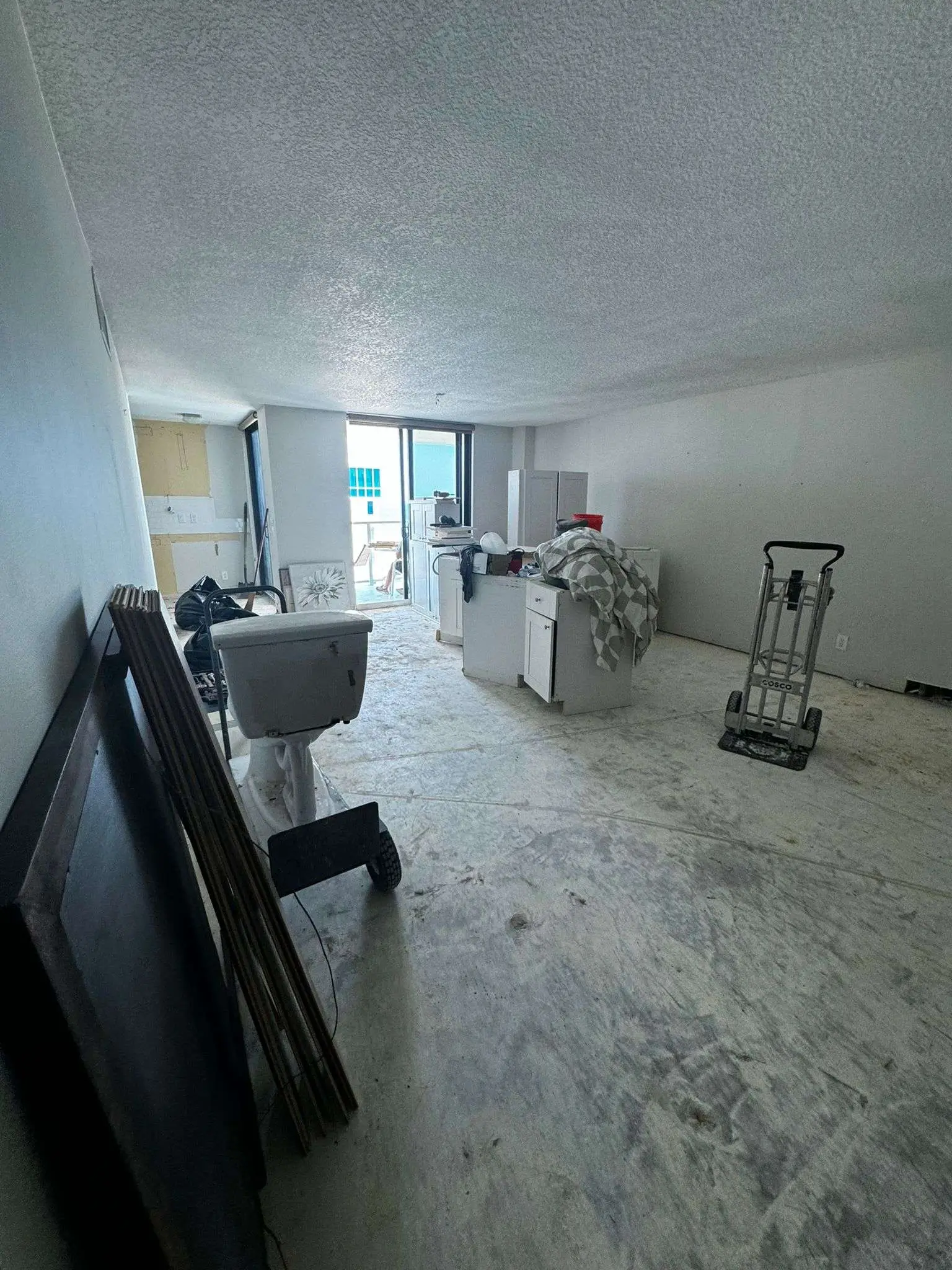 living room demo
