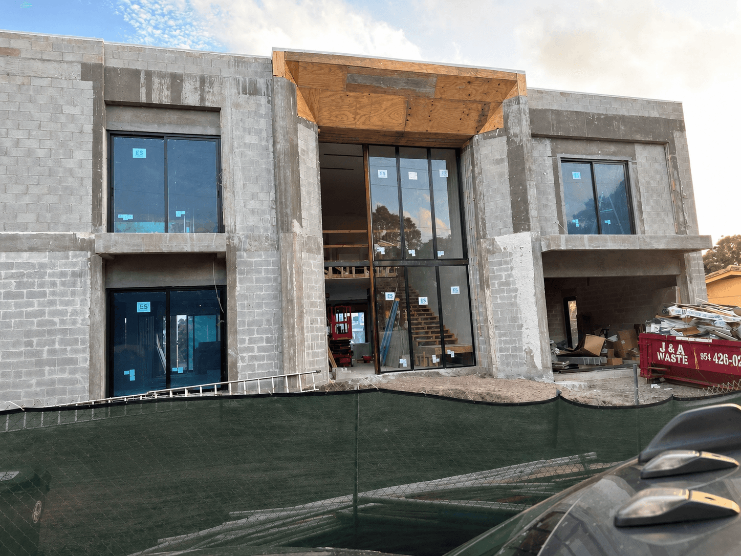 new house construction and impact windows and doors in lighthouse point florida usa