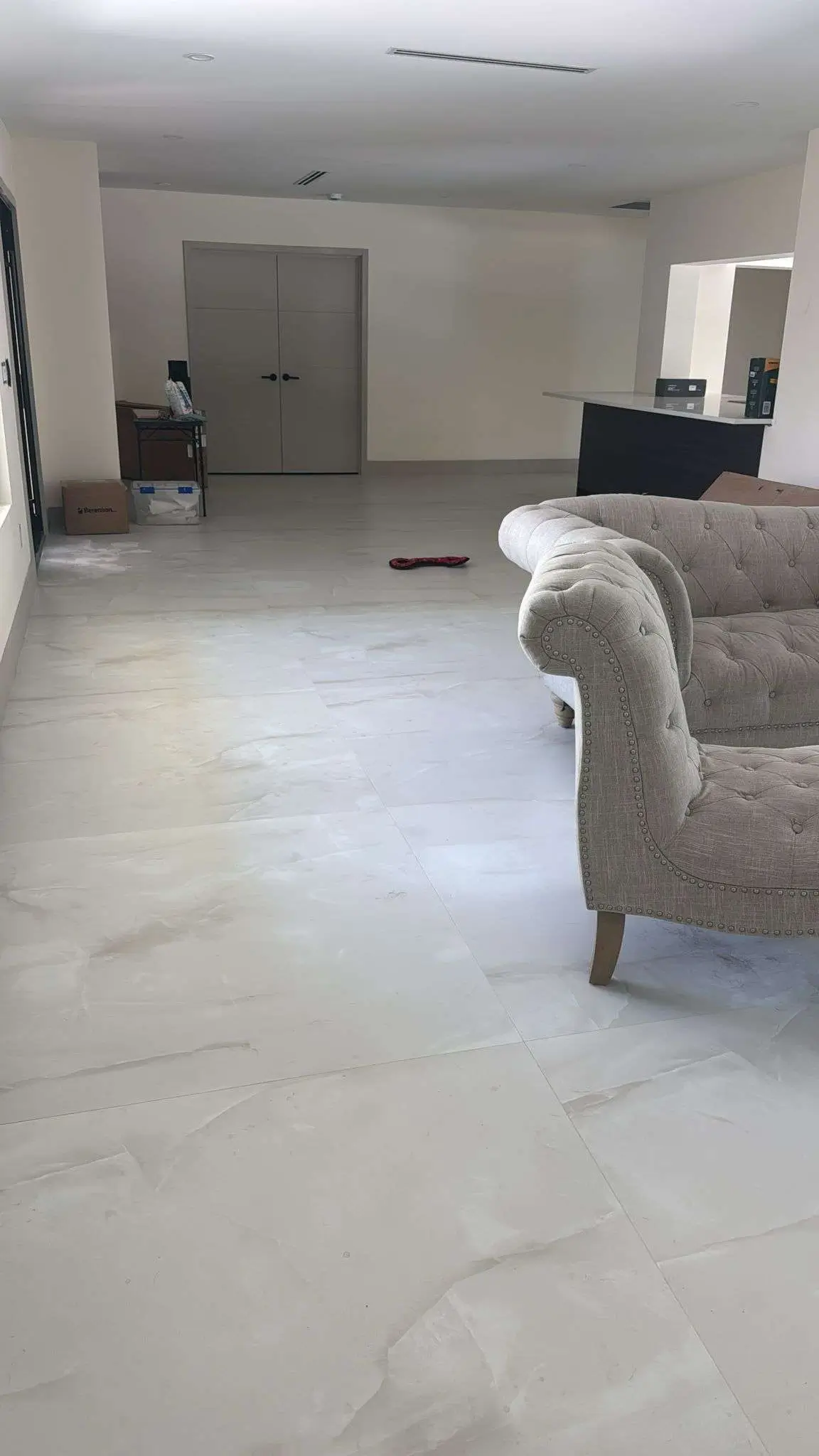 living room before the fact