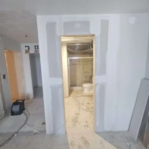 master bathroom extension