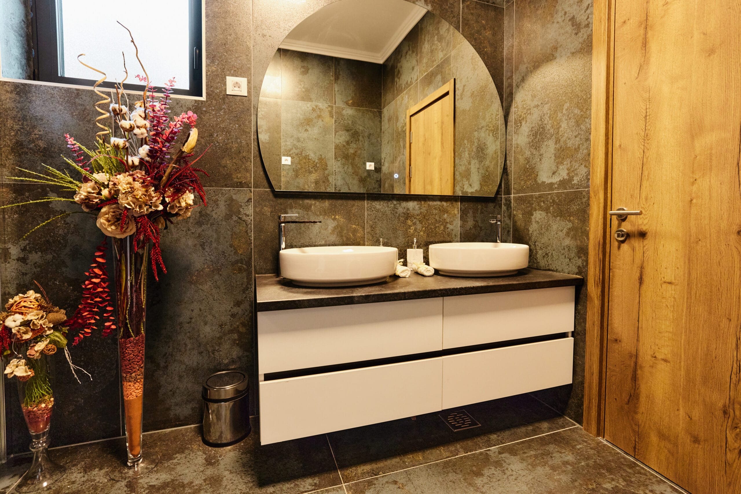 domestic bathroom.